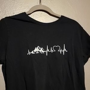 Mountain/Heartbeat T-Shirt